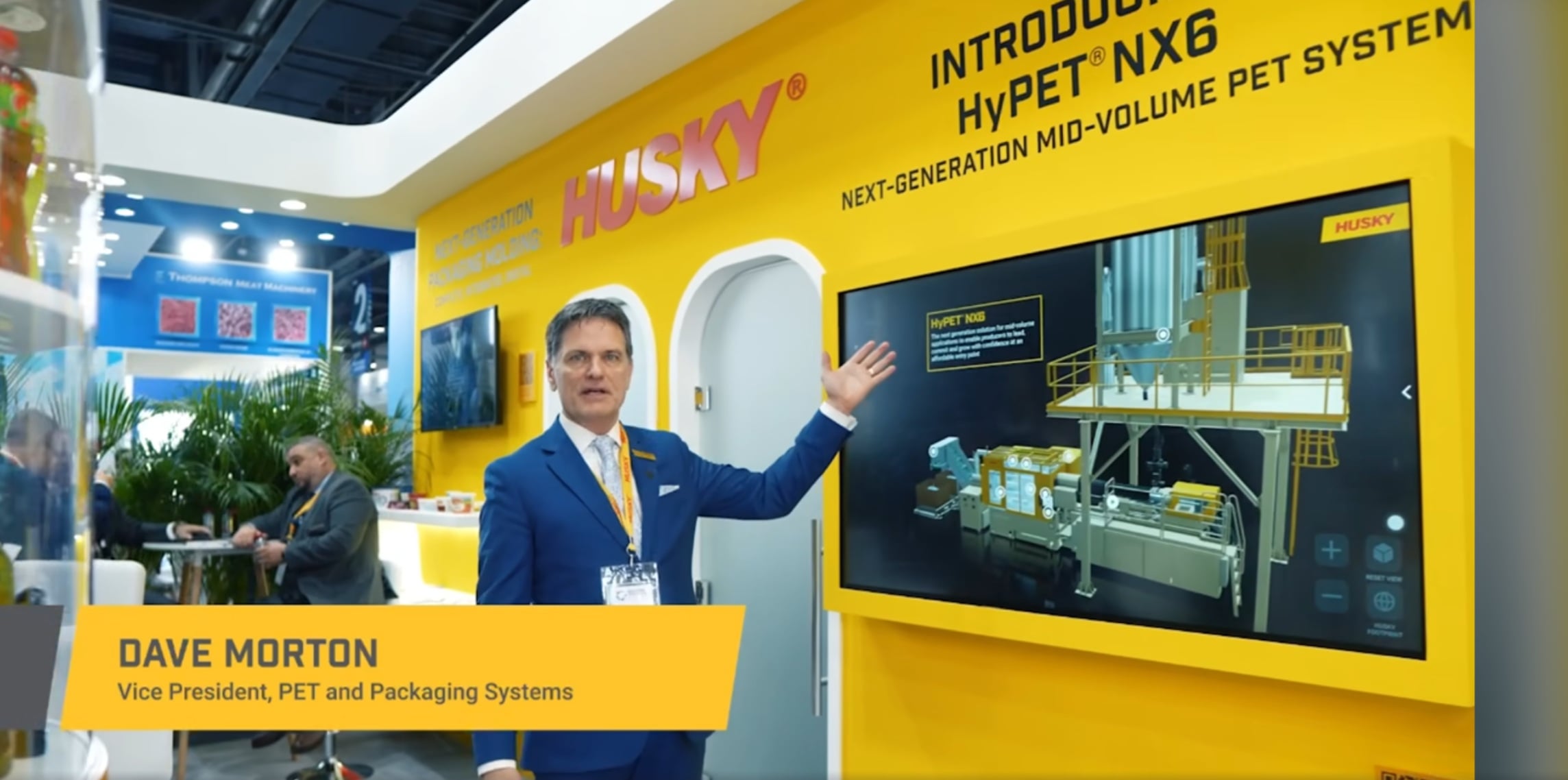 Husky HyPET NX6 interactive 3D digital twin deployed at ProPak Asia